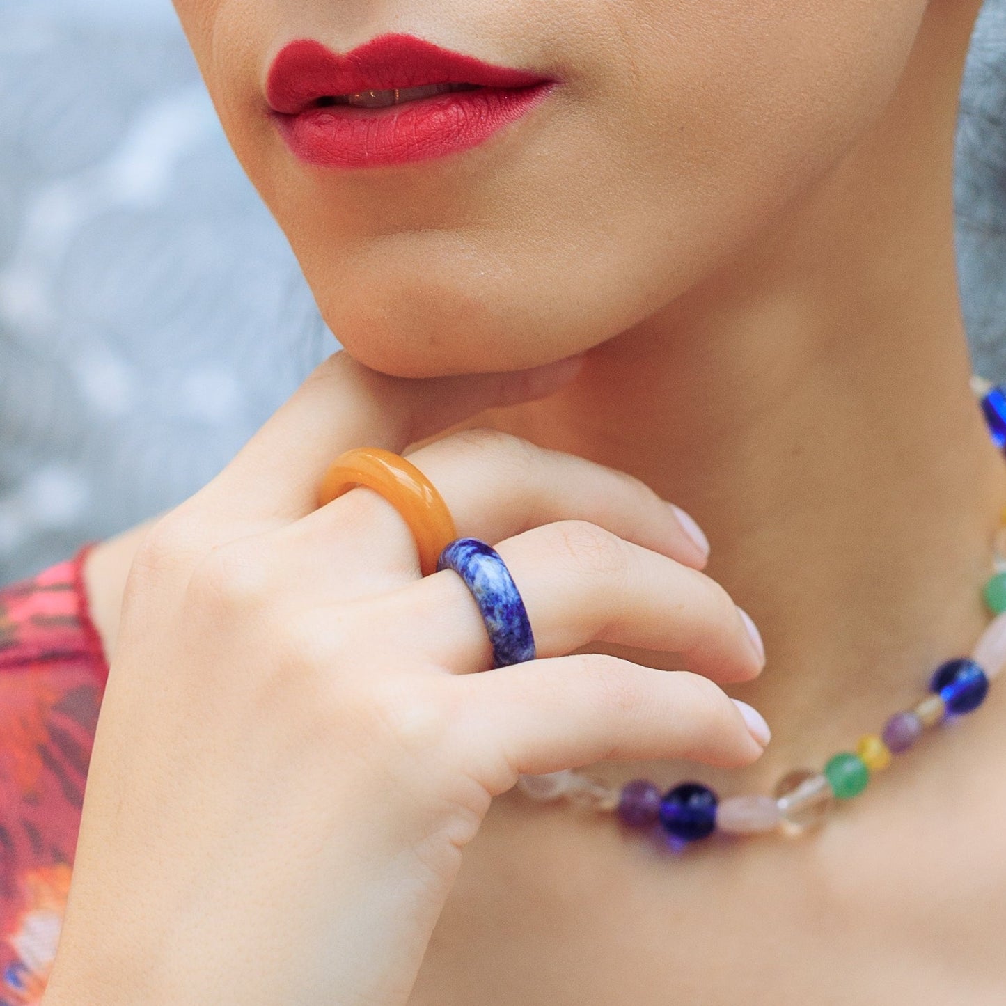 SODALITE CRISTAL BAGUE