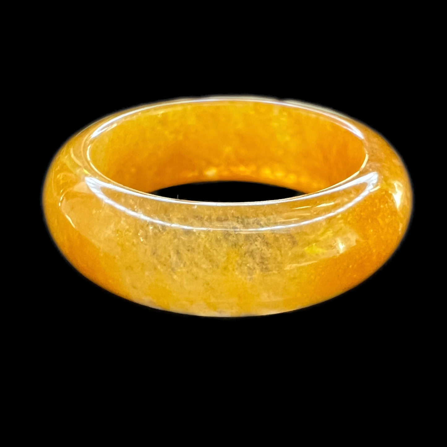 JADE JAUNE CRISTAL BAGUE